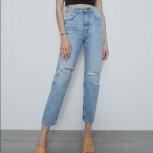 Zara High Rise Jeans